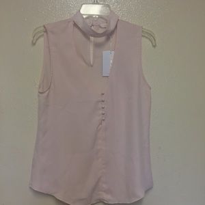 WAYF  Ridley Keyhole top Sleeveless blouse ,size M
